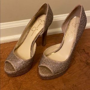 Jessica Simpson Sparkly Heels
